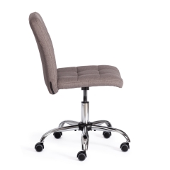 Кресло Tetchair FIESTA ткань рогожка Nice, мокко серо-бежевая