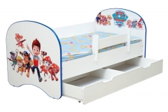 Кровать детская Матрица с фотопечатью с 1 ящиком 7001400 Парк чудес