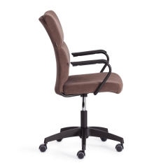 Кресло Tetchair BENEFIT флок , коричневый, 6