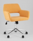 Стул офисный Stool Group ROSS рогожка желтый