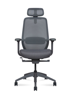 Кресло руководителя Норден Volta Серый