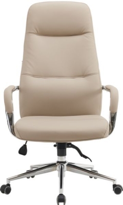 Кресло руководителя Everprof Everprof Vesta Экокожа Бежевый
