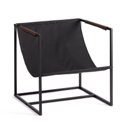 Кресло Tetchair Charli/Чарли рогожка, коричневый, 3М7-147, 70х70х84 см