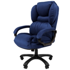 Кресло руководителя Chairman CHAIRMAN 434 HOME велюр Синий