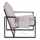 Кресло Tetchair Charli LUX/Чарли Люкс велюр/букле, VT shape silver, 70х80х82 см