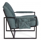 Кресло Tetchair Charli LUX/Чарли Люкс велюр/букле, VT изумруд, 70х80х82 см