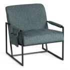 Кресло Tetchair Charli LUX/Чарли Люкс велюр/букле, VT изумруд, 70х80х82 см