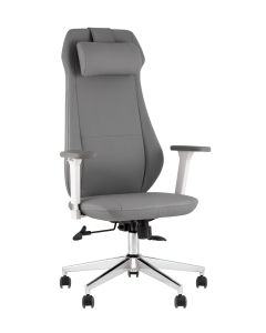 Кресло руководителя Stool Group TopChairs Trophey серый