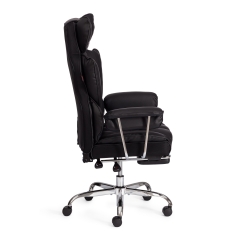 Кресло Tetchair Comfy CR кож/зам, черный