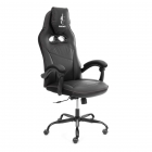 Кресло Tetchair Arena metalBL кож/зам, черный/черный карбон, 36-6/карбон черный