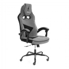 Кресло Tetchair Arena metalBL велюр, серый/черный, 29/35