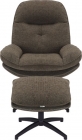 Кресло-реклайнер Everprof Everprof Lime Ткань Темно-коричневый