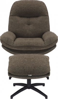 Кресло-реклайнер Everprof Everprof Lime Ткань Темно-коричневый