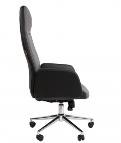 Кресло руководителя Chairman CHAIRMAN 929 экокожа черный/серый