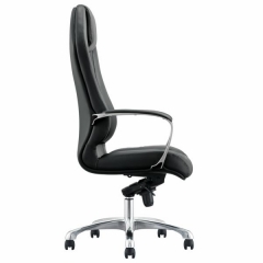 Кресло руководителя BRABIX BRABIX PREMIUM Aurus EX-705, мультиблок, алюминий, экокожа, черное