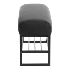 Банкетка-обувница Tetchair Charli Lux/Чарли Люкс БО экокожа , Sharp Черный