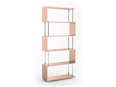 Стеллажи Rinner Зигзаг 2+Зигзаг 1 дуб млечный