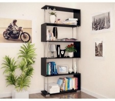 Стеллажи Rinner Зигзаг 2+Зигзаг 1 дуб млечный