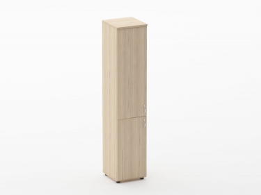 Шкаф высокий закрытый Персона Грата Twin 16.16.10Л Туя