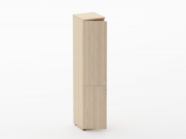 Шкаф высокий закрытый Персона Грата Twin 16.16.10Л Туя