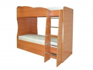 Кровать детская Матрица двухъярусная Юниор-2 Дуб молочный