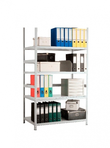 Стеллаж ЗМК Промет MS 185/70х60/4 Серый