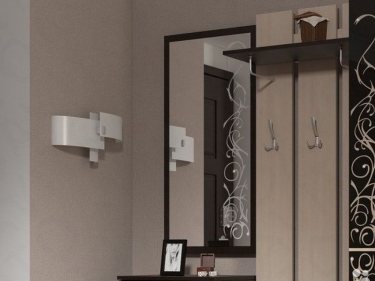 Зеркало навесное Стиль Юнона-2 ЗН-06 Венге - Дуб молочный