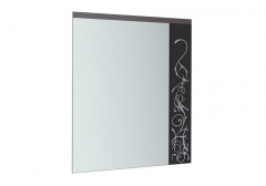 Зеркало навесное Стиль Юнона-2 ЗН-07 Венге - Дуб молочный