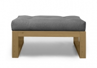 Пуфик СК Комплект Demoku СТ серебристо-серый_холодный серый