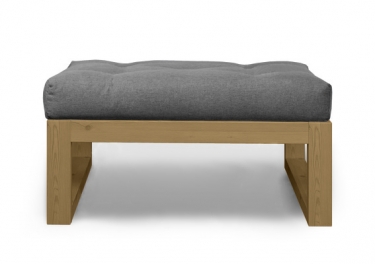 Пуфик СК Комплект Demoku СТ серебристо-серый_холодный серый