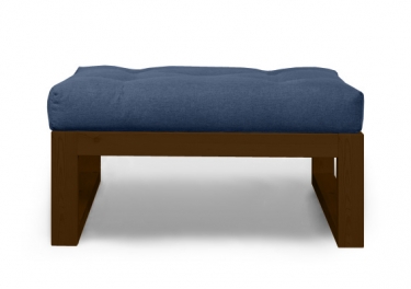 Пуфик СК Комплект Demoku СТ небесно-голубой_темный дуб