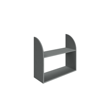 Полка навесная Рива Riva А.ПНС-1 Клен/Металлик