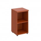 Стеллаж узкий низкий Юнитекс Патриот ПТ 741 Миланский орех