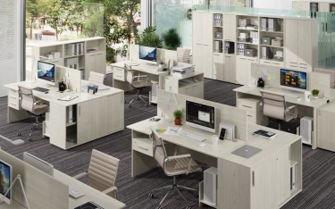 Подставка под системный блок Монолит Канцлер КЦ12.38 Скандинавское дерево белое