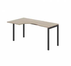 Стол эргономичный левый Норден Sigma SG.232.OD.44.AN.L Дуб темный Белый