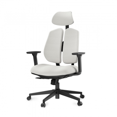 Эргономичное компьютерное кресло Eureka Eureka OC10-OW, белое
