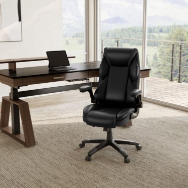 Эргономичное компьютерное кресло Eureka Eureka OC11-B, черное