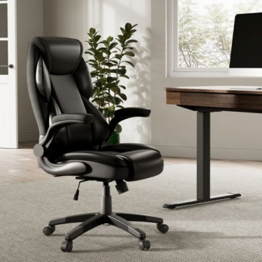 Эргономичное компьютерное кресло Eureka Eureka OC11-B, черное