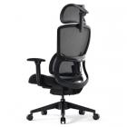 Эргономичное компьютерное кресло Eureka Eureka ERK-OC15-B, черное