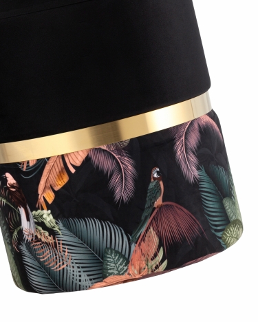 Пуф Stool Group Кэрри с ящиком велюр Tropic без ножек