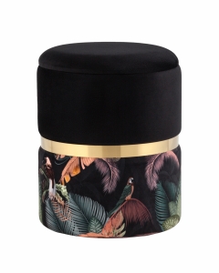 Пуф Stool Group Кэрри с ящиком велюр Tropic без ножек