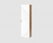 Шкаф-пенал лев/прав Витра Монако 606.16 Дуб Вотан / Белый шпон/ Альпийский белый