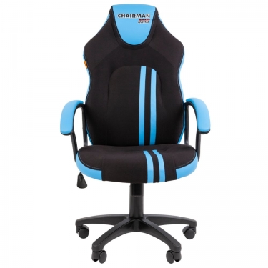 Кресло геймерское Chairman CHAIRMAN GAME 26 NEW Черный-голубой