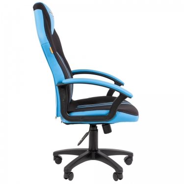 Кресло геймерское Chairman CHAIRMAN GAME 26 NEW Черный-голубой