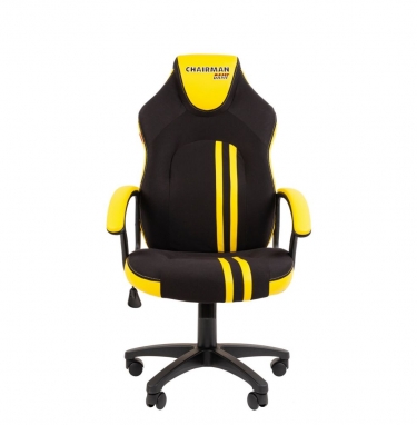Кресло геймерское Chairman CHAIRMAN GAME 26 NEW Черный-желтый