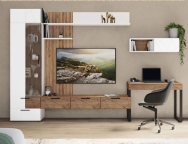 Стенка для гостиной Витра Джерси 601 407 ширина 345 см