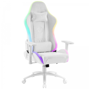 Кресло геймерское ZONE 51 Frost RGB White