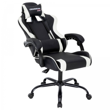 Кресло геймерское Chairman CHAIRMAN GAME 41 Черный/белый