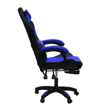 Кресло KINGQUEEN 1209 KINGQUEEN, цвет черный/красный с подсветкой, 1209-black-red-mass-led