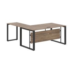 Стол с боковой приставкой Skyland ENIO ECT 1619 Кария Пальмира/Антрацит